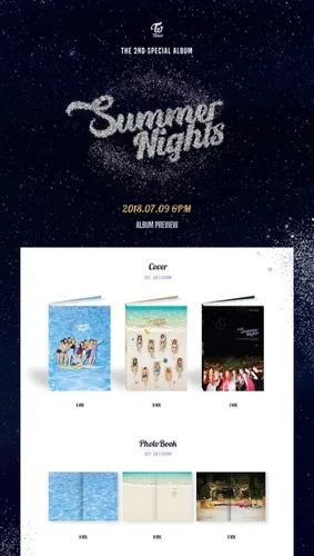 Vista 2 de TWICE Dance The Night Away Álbum CD aleatorio+Tarjeta de fotos 5p+1p Mensaje PhotoCard+Letra Póster+1p Polaroid PhotoCard+DIY Paper Photocard+Número
