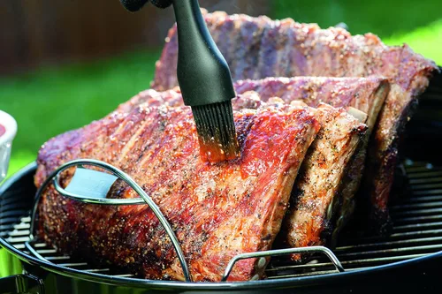 Vista 3 de Weber Soporte Original para Costillas para Asar a la Parrilla, Pequeño (Paquete de 6)