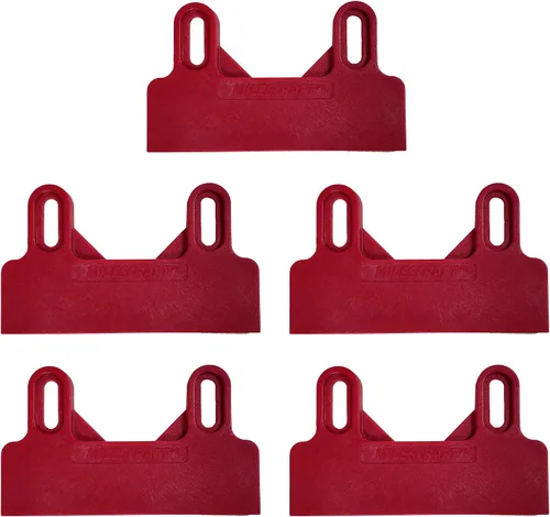 Vista 5 de Milescraft 3405 GrabberPLUS - Tacones de repuesto con bloques de empuje, amarillo y 7205 GrabberPRO™ - Tacones ajustables de corte sacrificial
