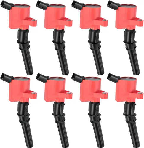 Vista 8 de MAS Juego de 8 bobinas de encendido verdes compatibles con Ford F150 F250 E350 Crown Victoria Expedition Mustang Lincoln Navigator Town Car Mercury