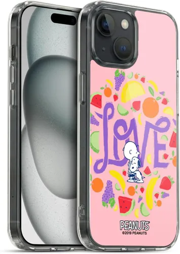 Vista 169 de Head Case Designs Funda de gel suave con licencia oficial de Peanuts Charlie y Snoopy Naturally Sweet compatible con Apple iPhone 7 Plus/iPhone 8