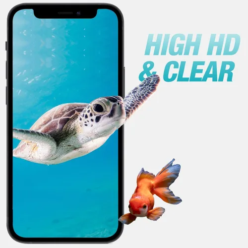 Vista 5 de Protector de pantalla para iPhone 12 Mini, pantalla de vidrio templado (5.4 pulgadas) compatible con Apple (paquete de 3)