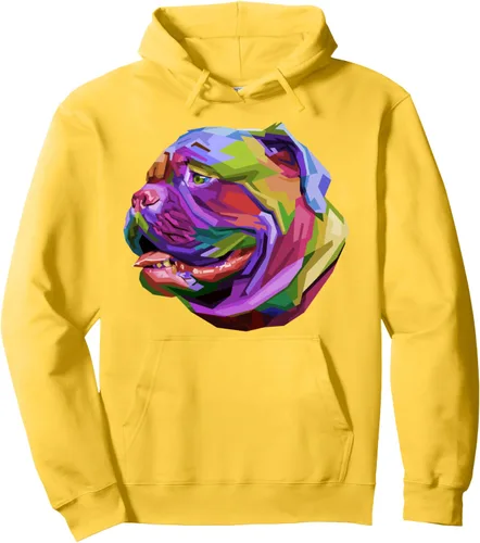 Vista 8 de Sudadera con capucha para dueños de perros, diseño de Bulldog Británico Inglés, Negro, S