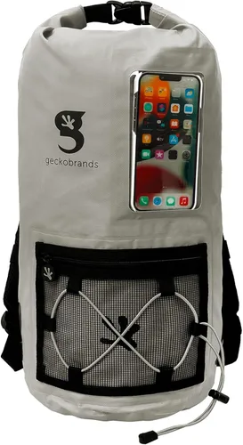 Vista 9 de Geckobrands Hydroner 20L Mochila impermeable Geckoflage océano
