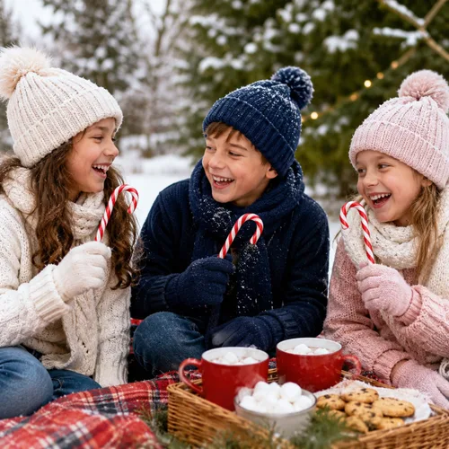 Vista 6 de Fruidles Paquete de 24 chupones de bastones de caramelo navideños, sabor a menta, envueltos individualmente