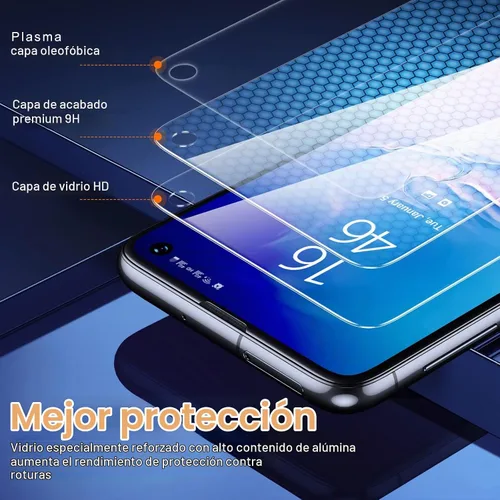 Vista 7 de [Paquete de 4] UniqueMe compatible con Samsung Galaxy S10e Protector de pantalla de vidrio templado, dureza 9H, sin burbujas Vidrio templado