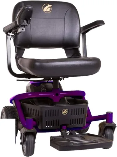 Vista 3 de Golden Technologies New LiteRider Envy - Silla de ruedas eléctrica, color rojo, asiento de 17 pulgadas