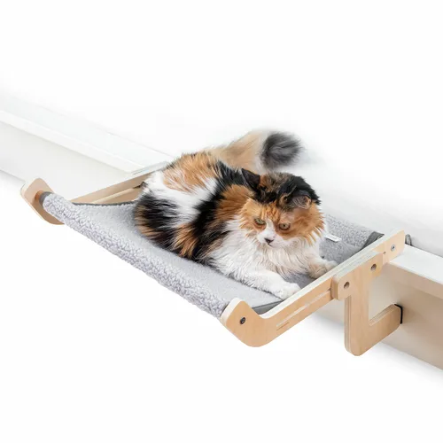 Vista 14 de Hamaca Colgante para Gatos Hamacat InnovaGoods