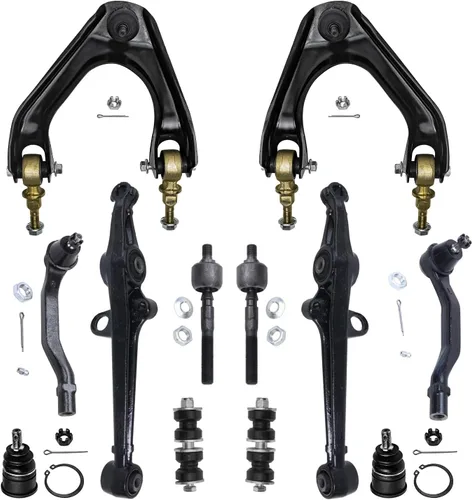 Vista 71 de Detroit Axle - Kit de extremo delantero para Hyundai Sonata XG350 XG300 Kia Optima, 2 brazos de control superiores con juntas de bola, 2 brazos