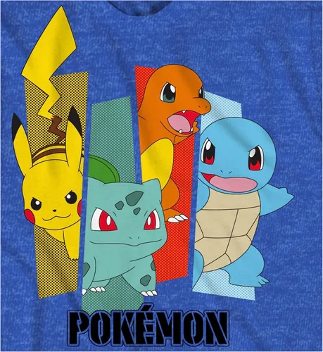 Vista 4 de Pokemon Big Boys Charizard Camiseta de manga corta - Pokemon Gotta Cath 'EM All Group