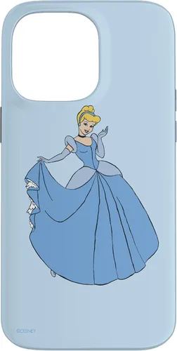 Vista 21 de Disney Funda para iPhone 17 con diseño de princesa Cenicienta en azul