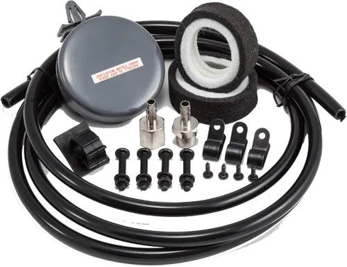 Vista 6 de Kleinn Air Horns SDKIT-230 Bocina de tren atornillada/Sistema de aire a bordo para camiones diésel Ford F-250/F-350 Super Duty