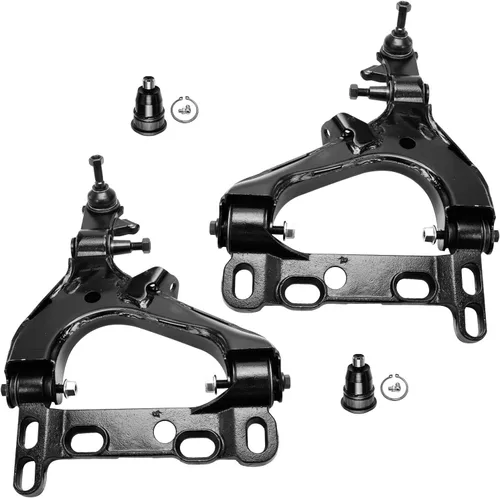 Vista 175 de Detroit Axle - Barras estabilizadoras de brazos de control delanteros 4WD para Ford 2005-2008 F-150 Lincoln Mark LT, 2 brazos de control superiores