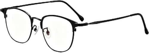 Vista 10 de Gafas de bloqueo de luz azul para hombres, antifatiga, monitor de computadora, gafas de juegos para prevenir dolores de cabeza