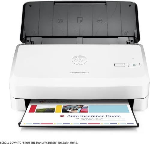 Vista 4 de HP ScanJet Pro 2000 escáner OCR
