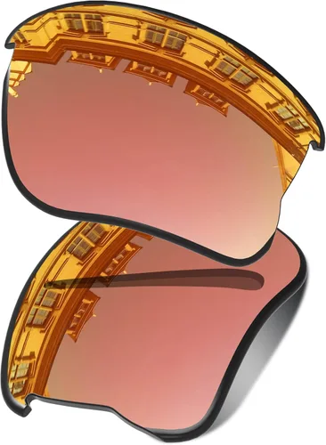 Vista 7 de Lenses Replacement for Oakley Half Jacket 2.0 XL OO9154 62mm - Confirm Fit Scratch Resistant Abrigo de espejo negro polarizado