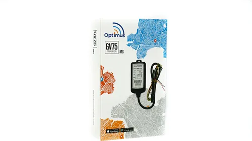 Vista 2 de Optimus GV75MG impermeable con cable GPS Tracker para coches, motocicletas, barcos, maquinaria, activos