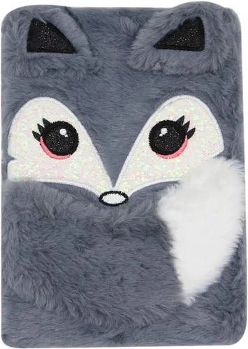 Vista 14 de Cuaderno de felpa difusa con bonito diario de oso de dibujos animados para niños y niñas para escribir dibujos (A5, 160 páginas rayadas)