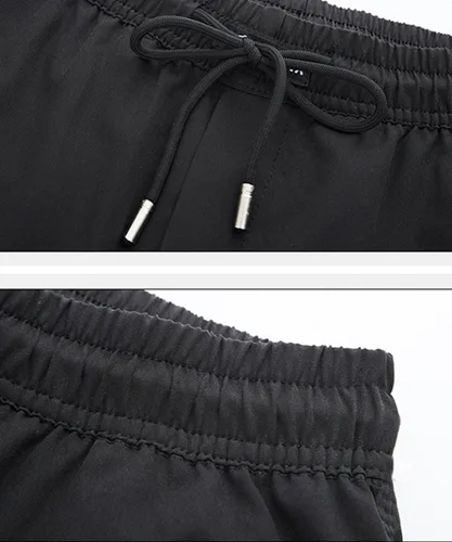 Vista 5 de Gopune Pantalones deportivos ligeros para hombre para senderismo, correr, secado rápido, pantalones deportivos casuales con bolsillos con cremallera