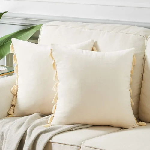 Vista 8 de Fancy Homi - Juego de 2 fundas de almohada decorativas para sofá, dormitorio, coche, sala de estar