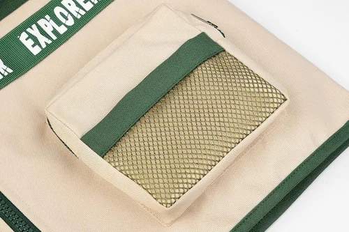 Vista 3 de ReliBeauty Kit de explorador para niños, juego de chaleco cargo, pantalones y sombrero