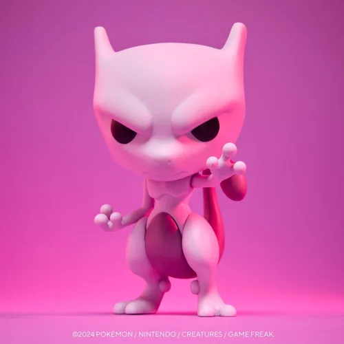Vista 2 de Funko Pop! Games: Pokémon - Figura de vinilo Mewtwo