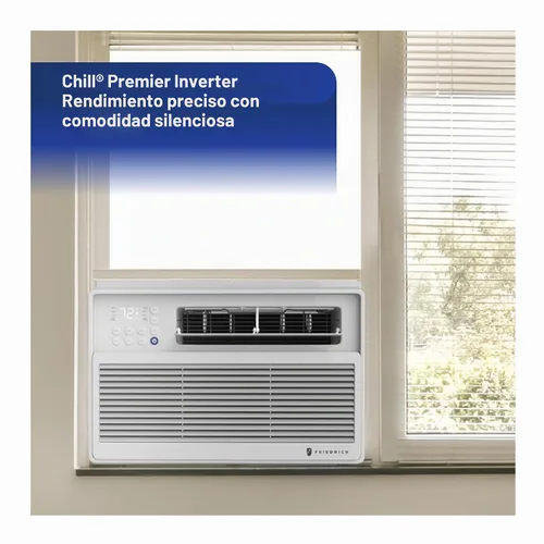 Vista 5 de Friedrich Chill Premier Inverter 12,000 BTU 115v Unidad de ventana de refrigeración