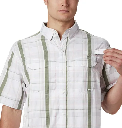 Vista 5 de Columbia PFG Super Low Drag - Camisa de manga corta para hombre absorbe la humedad