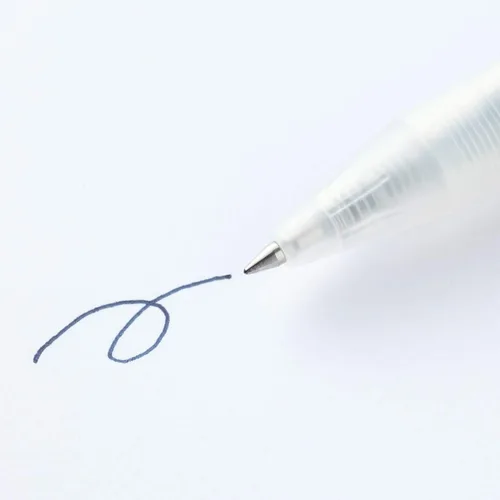 Vista 2 de MUJI - Bolígrafo retráctil de tinta de gel suave de 0.020 in (10 piezas)