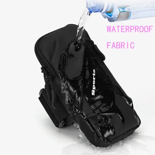 Vista 5 de Funda resistente al agua para teléfono celular, soporte para correr para brazalete para correr bandas de brazo de teléfono con entrenamiento - Se