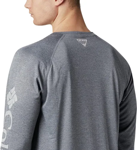 Vista 4 de Columbia PFG Terminal Tackle Heather - Camiseta de manga larga para hombre