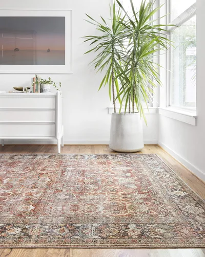 Vista 11 de Loloi Layla Spice/Marine - Alfombra de área de 7'-6" x 9'-6" especia/marina