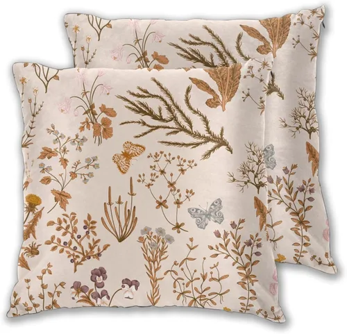 Vista 5 de JOOCAR Fundas de almohada de calabazas azules de 12 x 20 pulgadas, funda de almohada lumbar de otoño, decoración de Acción de Gracias, fundas