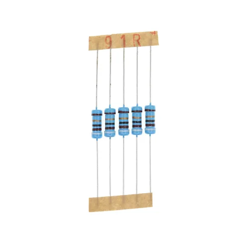 Vista 101 de 100PCS 1 vatios 1W 0R1 0.1 ohmios 1% resistencia de película metálica