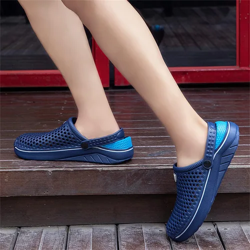 Vista 6 de Zapatos de baño para hombre y mujer, zapatos de playa, zapatos de agua, zapatos para caminar, zapatos de viaje para el hogar, zapatos de malla
