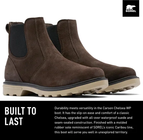 Vista 2 de SOREL Botas impermeables Carson Chelsea para hombre