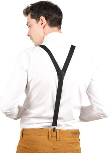 Vista 47 de Tirantes para hombre Tirantes elásticos con espalda en Y