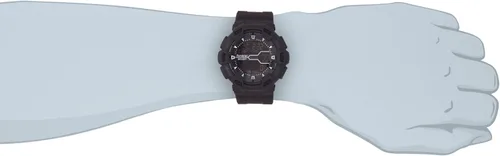 Vista 2 de Armitron Reloj deportivo con cronógrafo digital para hombre, correa de resina, 408246