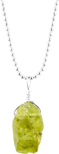 Vista 10 de Collar con colgante delicado de piedras preciosas multicolor