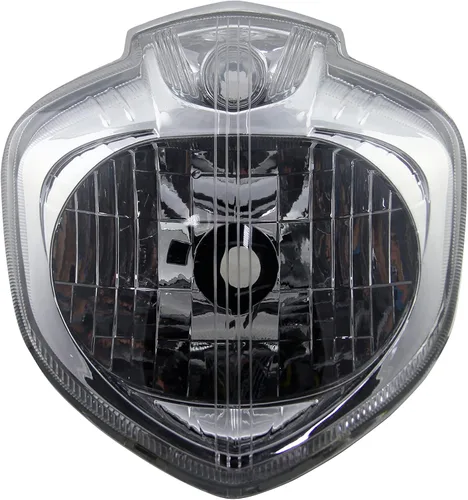Vista 40 de Ensamble de lámpara de faro delantero para motocicleta compatible con Yamaha YZF600 R6 2006 2007 06 07 YZF-R6 Faro frontal transparente para moto
