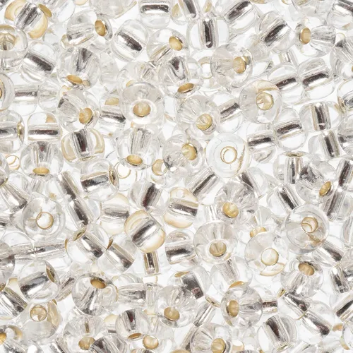 Vista 5 de John Bead Cuentas de cristal checo 4/0 negras para hacer joyas, vial de 0.78 oz