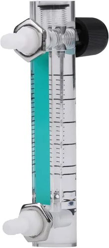 Vista 9 de Hilitand Caudalímetro de gas, medidor de flujo 2.5-25LPM con válvula de control para oxígeno aire gas