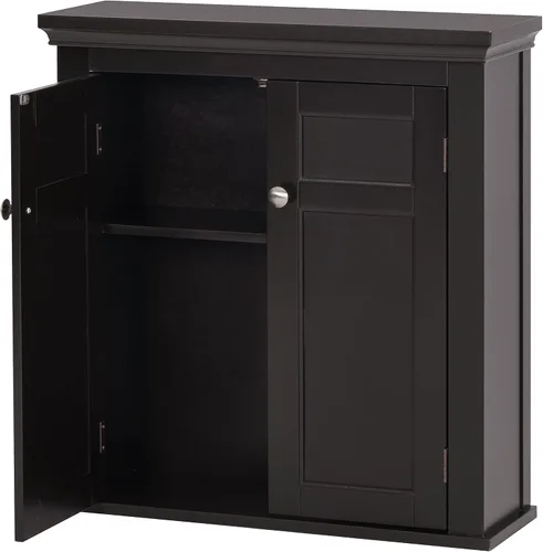 Vista 7 de Spirich Botiquín, gabinete de pared de baño sobre inodoro, espresso