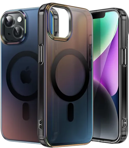 Vista 9 de JETech Funda magnética para iPhone 14, iridiscente