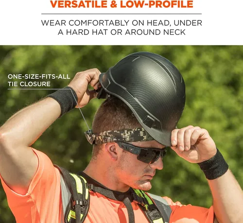 Vista 11 de Ergodyne Chill-Its 6700CT - Bandana de enfriamiento evaporativo