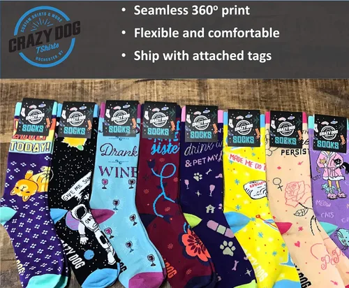 Vista 9 de Fitness Taco Sock Funny Cute And Humor Sarcastic Graphic Cool Crazy Footwear Green