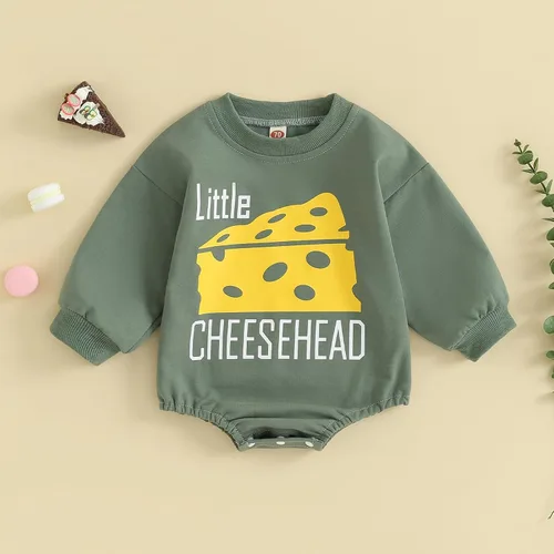 Vista 3 de Eadrioss Traje de fútbol para bebé recién nacido, niños y niñas, camiseta de cuello redondo, sudadera con cuello redondo