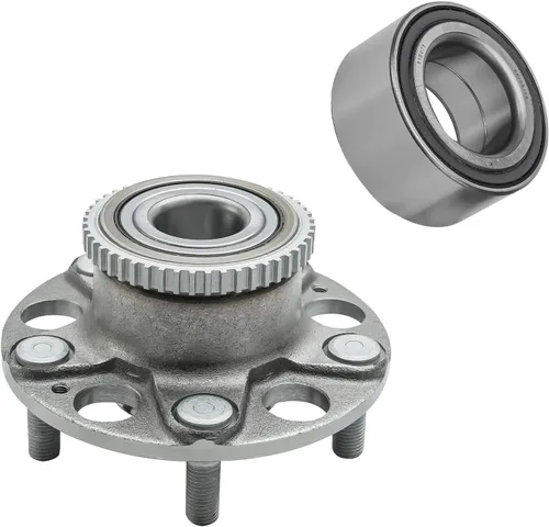 Vista 24 de Detroit Axle - Kit de 2 cubos de rodamiento de rueda delantera para Corolla 2003-2019, Matrix 2003-2013, Celica 2000-2005, Vibe 2003-2008, 1