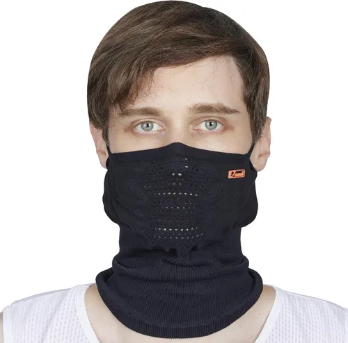 Vista 3 de Polaina de cuello de enfriamiento Tightend para hombres y mujeres, doble cara transpirable, cubierta de protección solar UV, A6X
