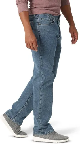 Vista 2 de Wrangler Authentics Men's Comfort Flex Waist Relaxed Fit Jean